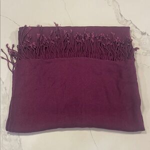 Elegant Purple Women's Scarf